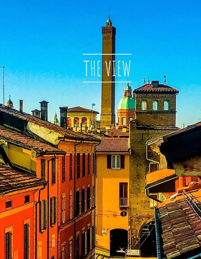 Healthy Flat Bologna - Tower Skyline View Lägenhet Exteriör bild